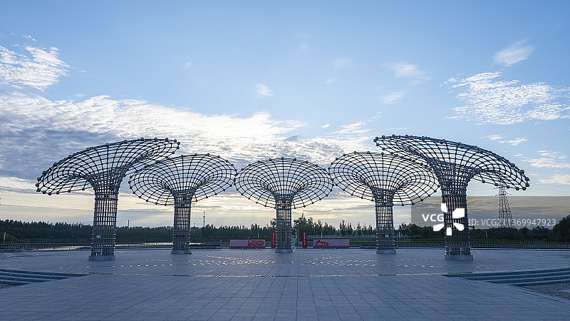 黑龙江省大庆市矿山公园图片素材