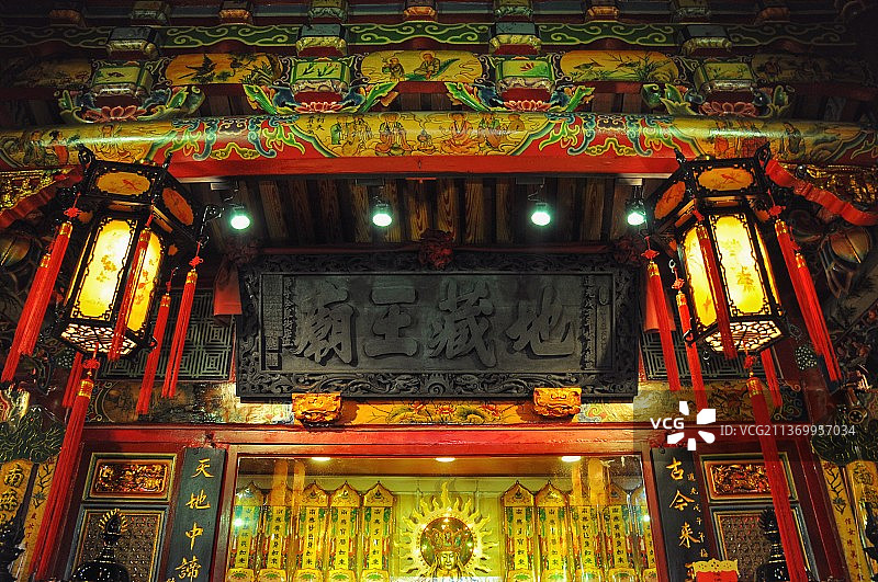 台湾台北艋舺地藏庵图片素材