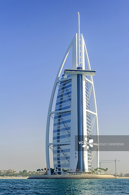 亚洲阿联酋迪拜帆船酒店外景图片素材