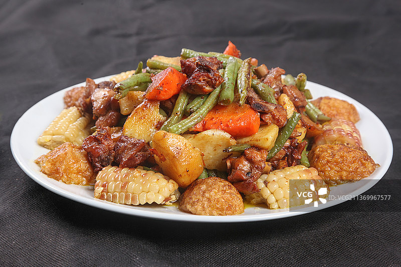 中餐美食-东北一锅出图片素材