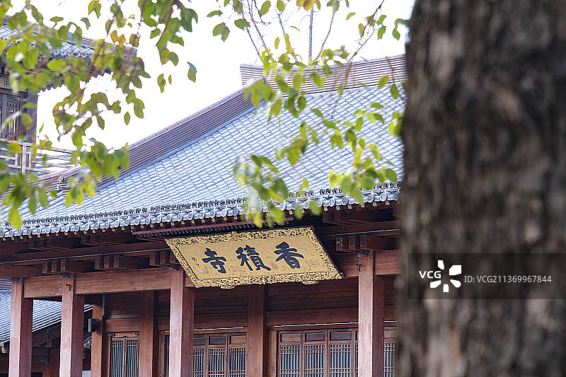 杭州香积寺图片素材