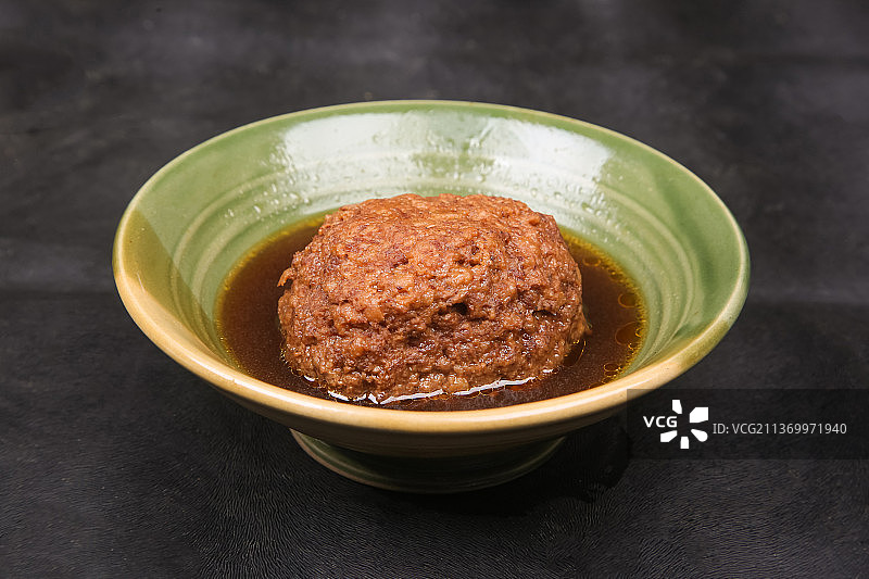 中餐美食-蒸丸子图片素材