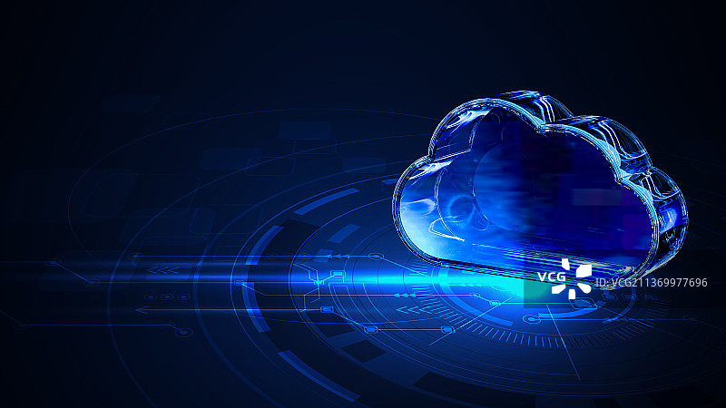 3D立体玻璃质感科技风格插画壁纸图片素材