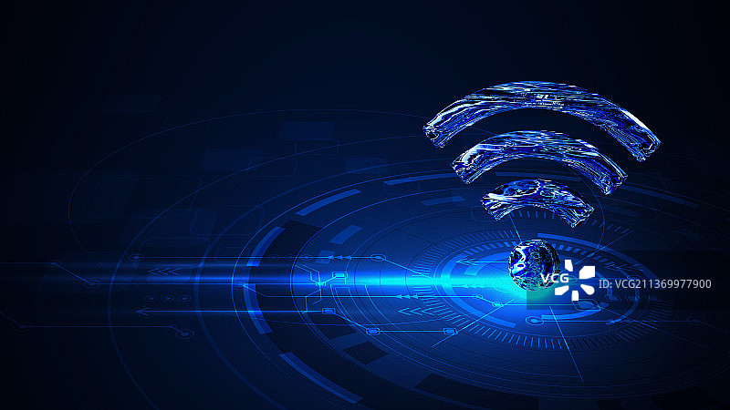 3D立体玻璃质感科技风格插画壁纸图片素材