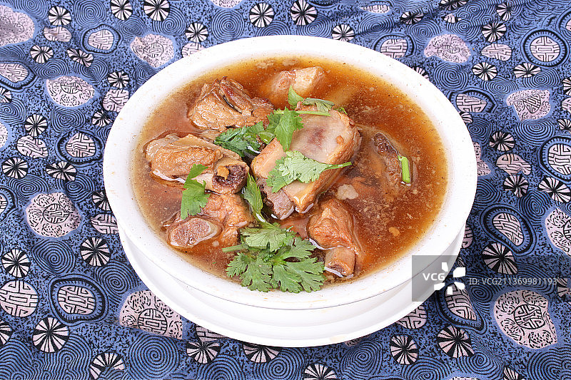 中餐美食-蒸排骨图片素材