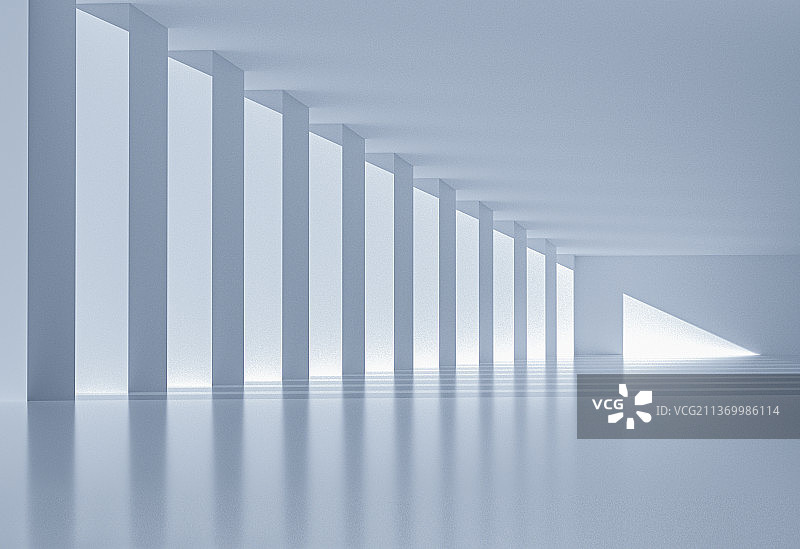 极简空间建筑背景图片素材