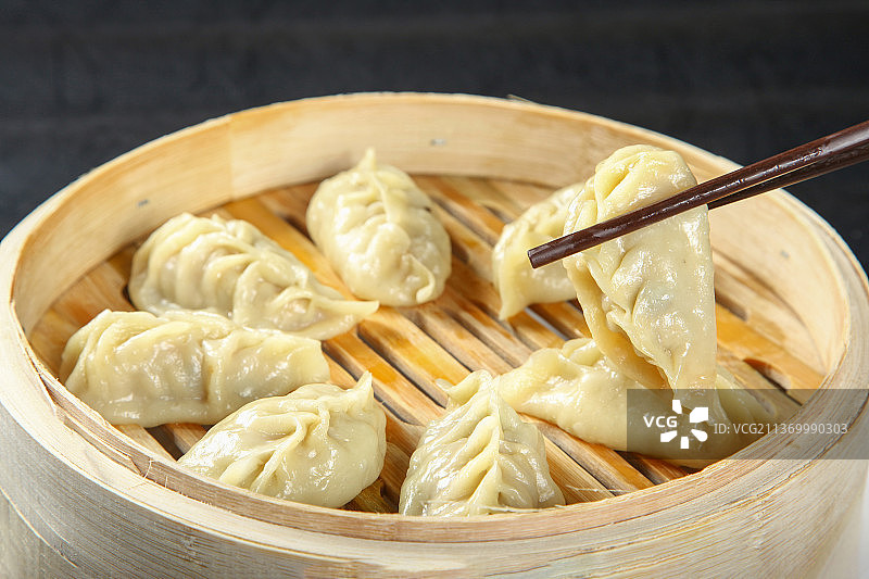 中餐美食-蒸饺图片素材
