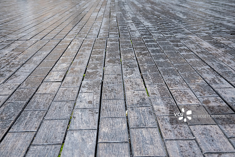 雨天的木地板图片素材