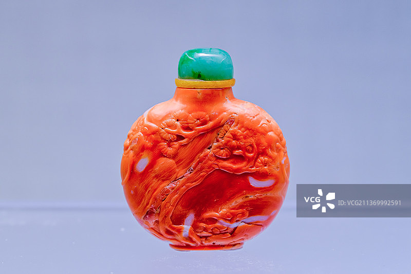 北京故宫珍宝馆玉石玛瑙类藏品图片素材