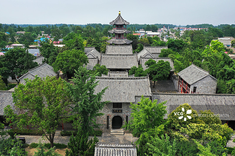 土山关帝庙+江苏省徐州市邳州市土山镇土山关帝庙图片素材