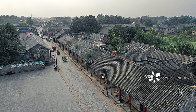 土山老街+江苏省徐州市邳州市土山镇土山老街图片素材