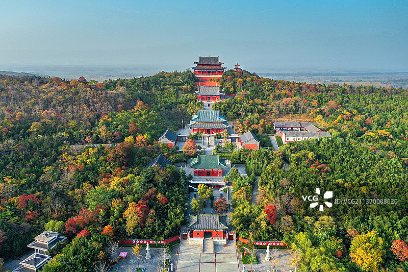 醉美艾山+江苏省徐州市邳州市铁富镇艾山风景名胜区图片素材