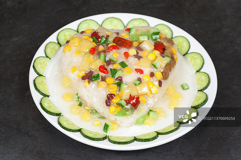 中餐美食-蒸八宝饭图片素材