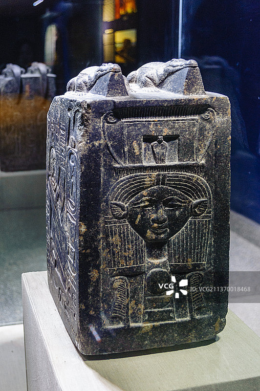 非洲埃及阿斯旺省达劳康翁波神庙博物馆图片素材