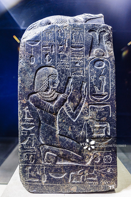 非洲埃及阿斯旺省达劳康翁波神庙博物馆图片素材