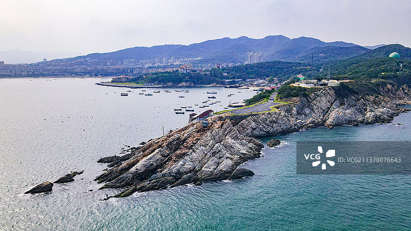 威海黑岛图片素材