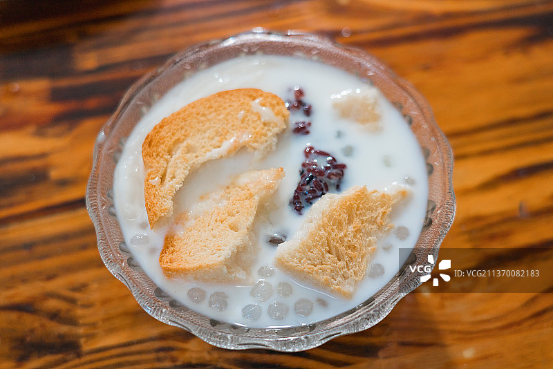 云南省德宏州特色小吃泡鲁达图片素材