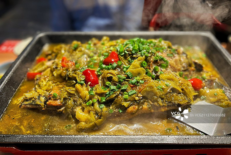 酸菜烤鱼图片素材