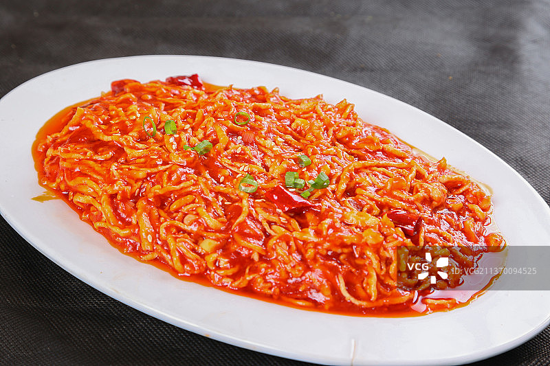 中餐美食-鱼香肉丝图片素材