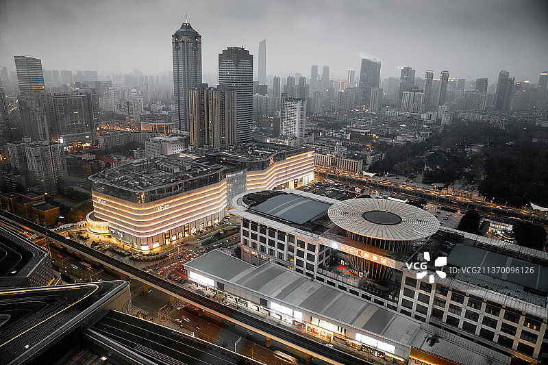 武汉国际广场购物中心图片素材