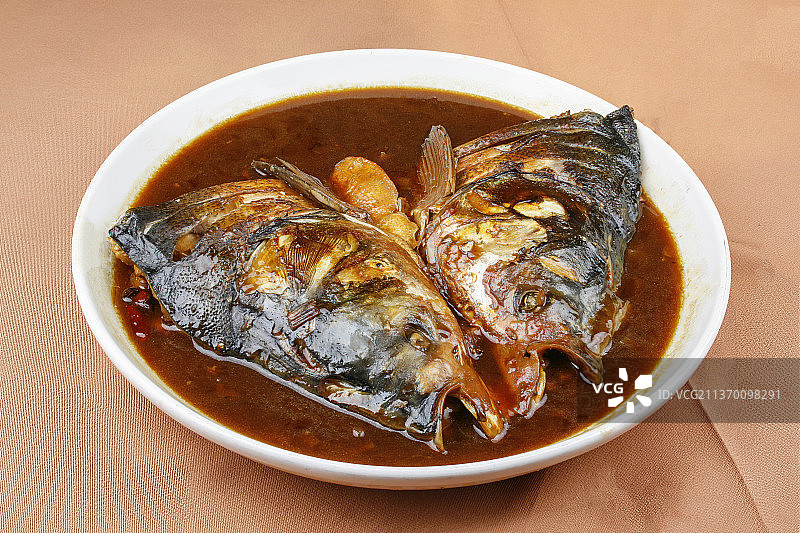 中餐美食-鱼头泡饼图片素材