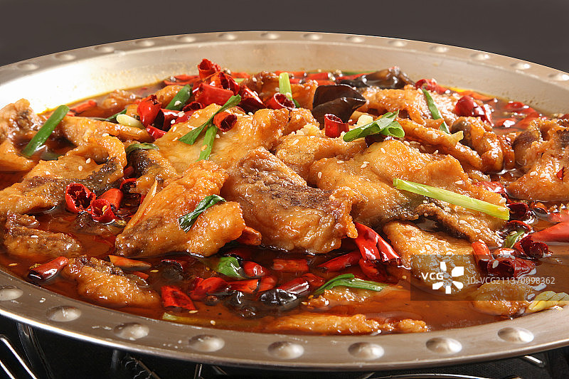 中餐美食-香辣鲶鱼图片素材