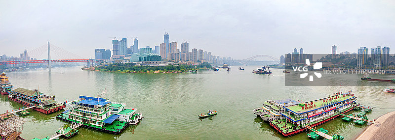 中国重庆城市全景风光图片素材
