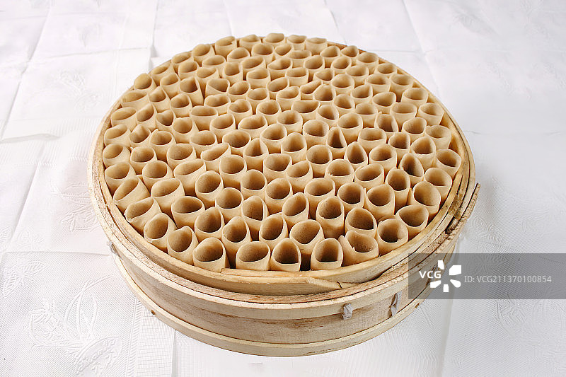 中餐美食-莜面窝窝图片素材