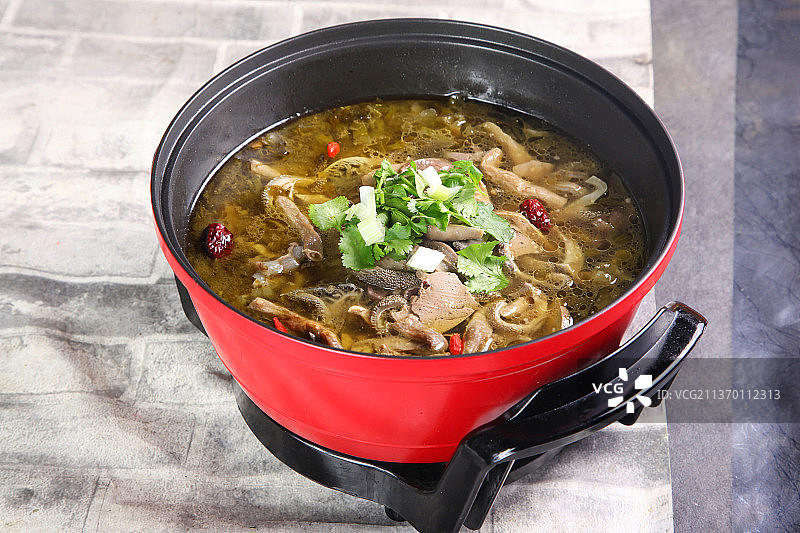 中餐美食-羊杂汤图片素材