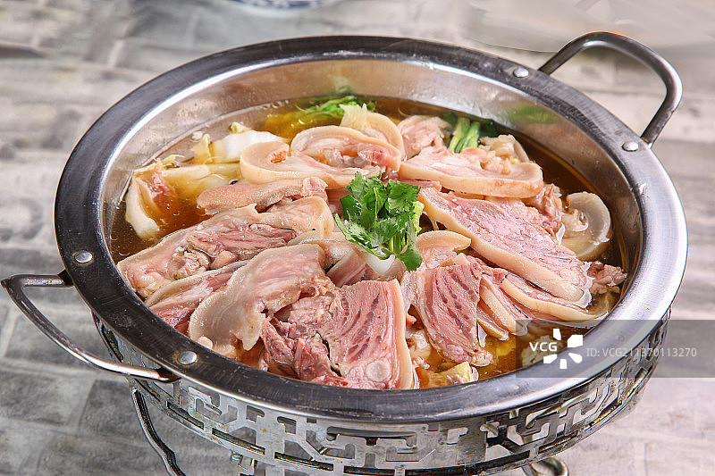 中餐美食-羊头汤图片素材