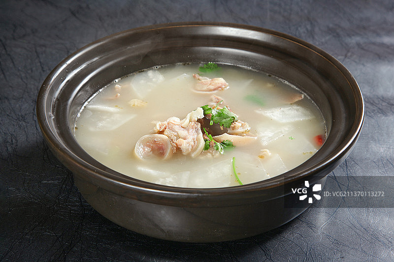 中餐美食-羊头汤图片素材