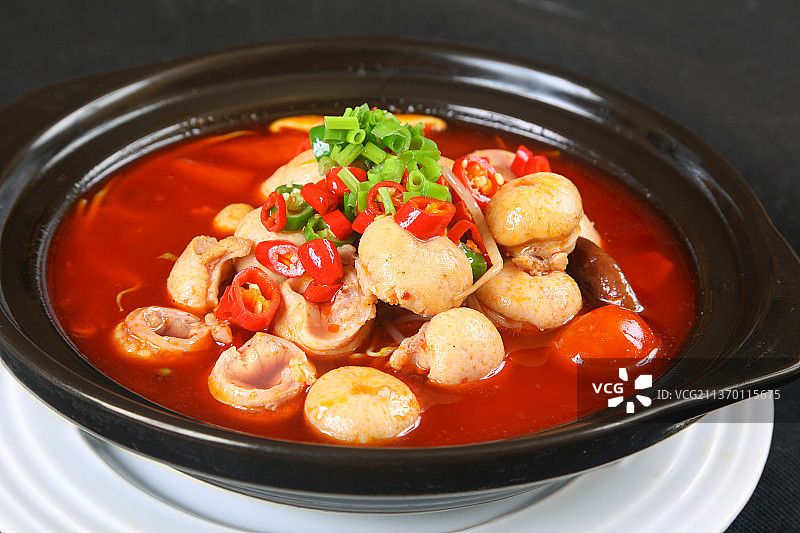 中餐美食-红焖羊三宝图片素材