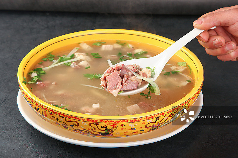 中餐美食-羊肉汤图片素材