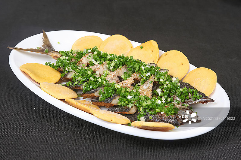 中餐美食-鲅鱼饼子图片素材