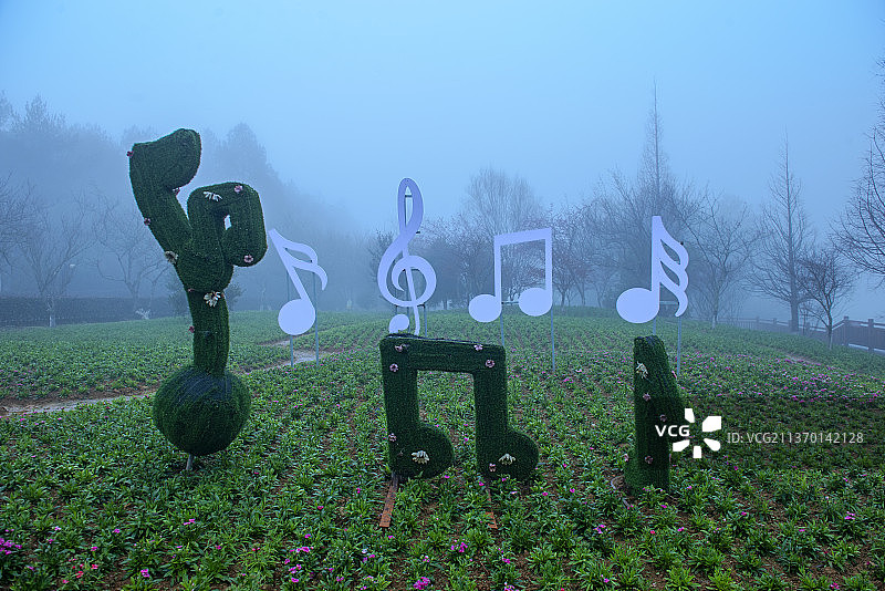 音乐广场图片素材