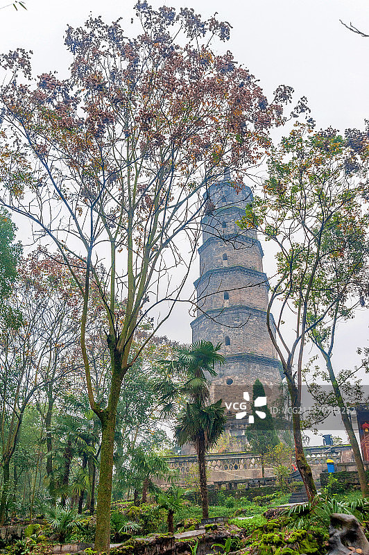 中国湖北恩施连珠塔图片素材