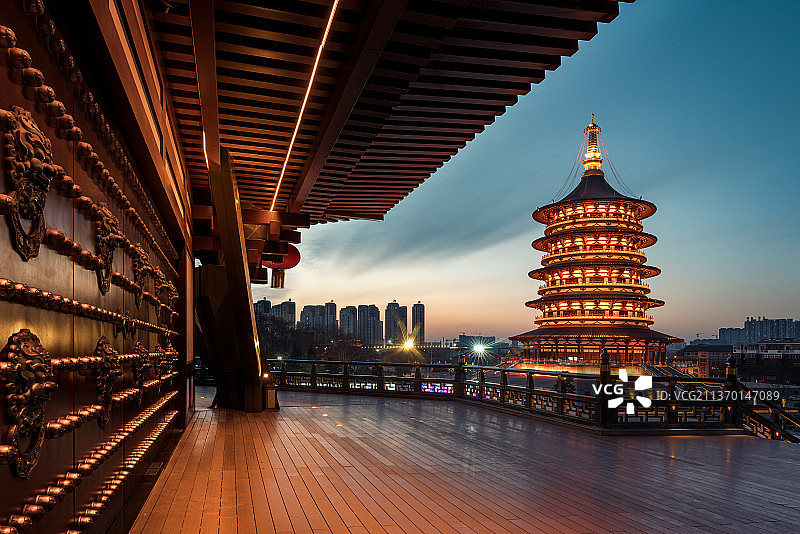 风起洛阳城图片素材