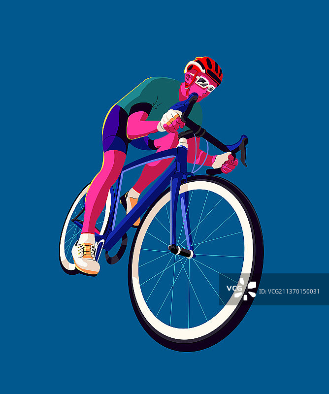 骑行男人图片素材