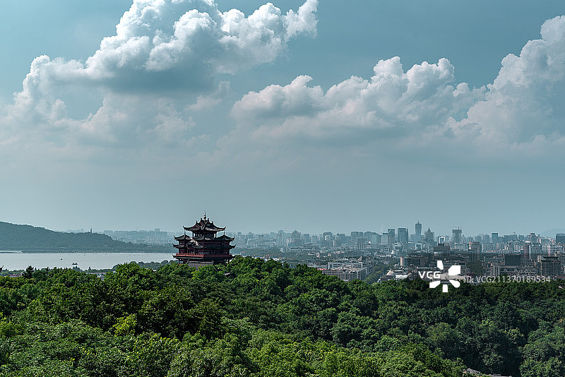 杭州城隍阁图片素材