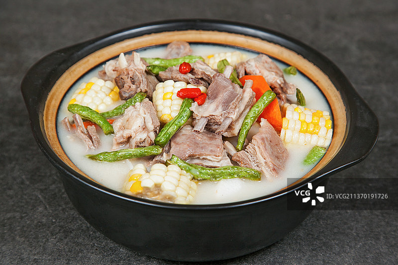 中餐美食-清炖羊排图片素材