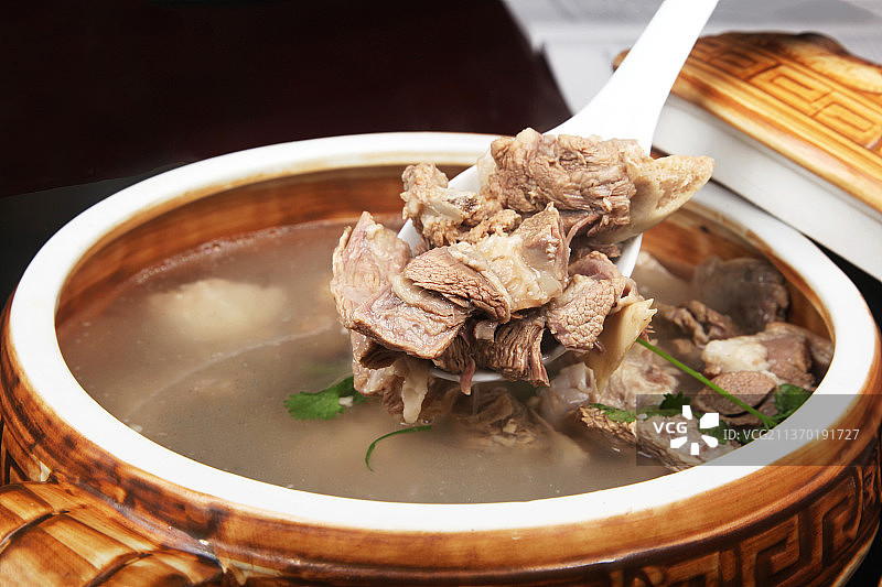中餐美食-清炖羊排图片素材
