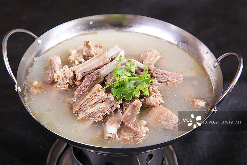 中餐美食-清炖羊排图片素材