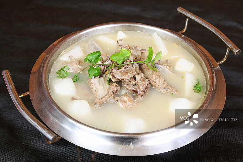 中餐美食-清炖羊排图片素材