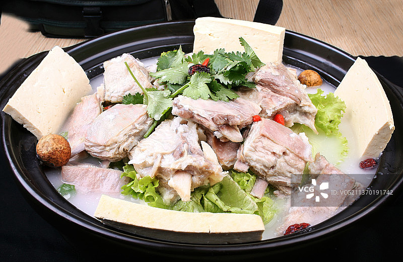 中餐美食-清炖羊排图片素材