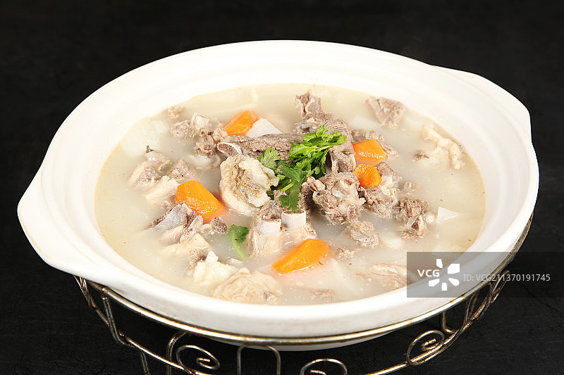 中餐美食-清炖羊排图片素材