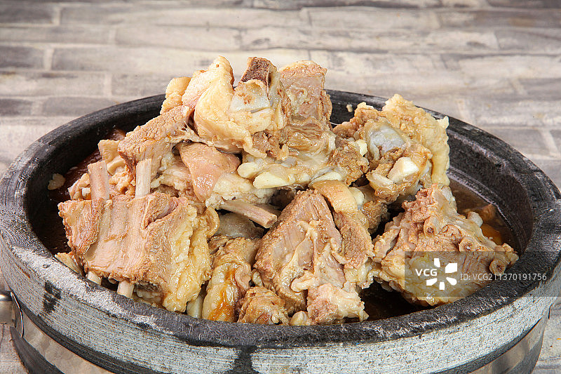 中餐美食-手抓羊排图片素材