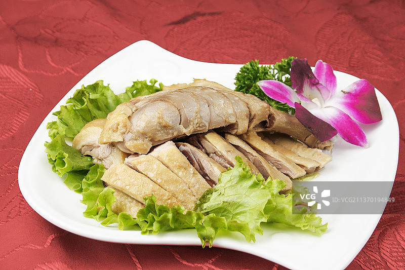 中餐美食-盐水鸭图片素材