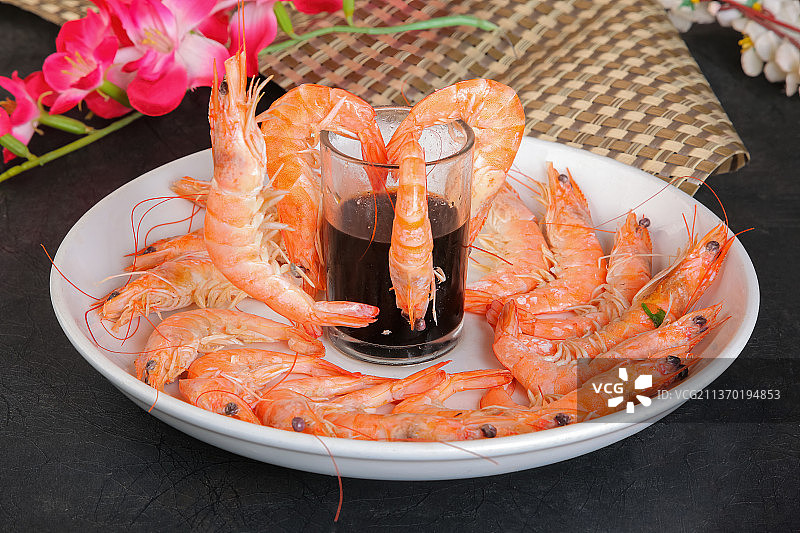 中餐美食-盐水虾图片素材