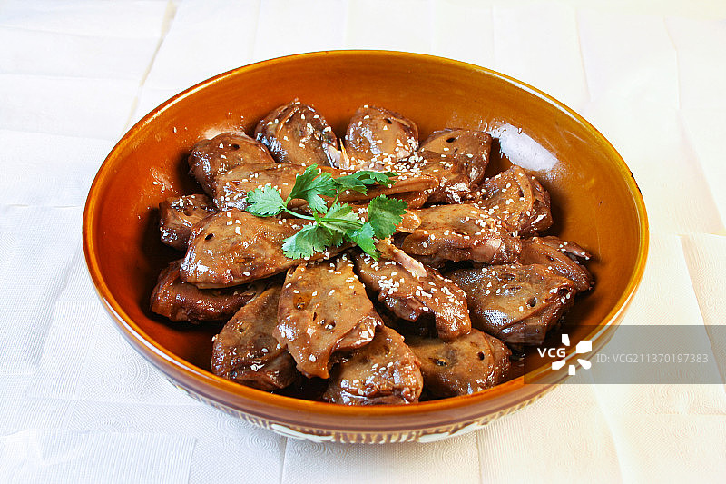 中餐美食-麻辣鸭头图片素材