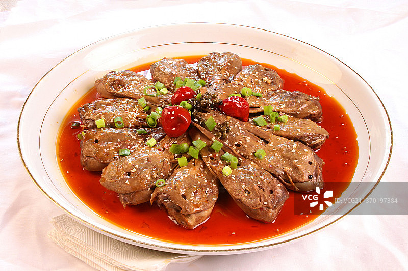中餐美食-麻辣鸭头图片素材